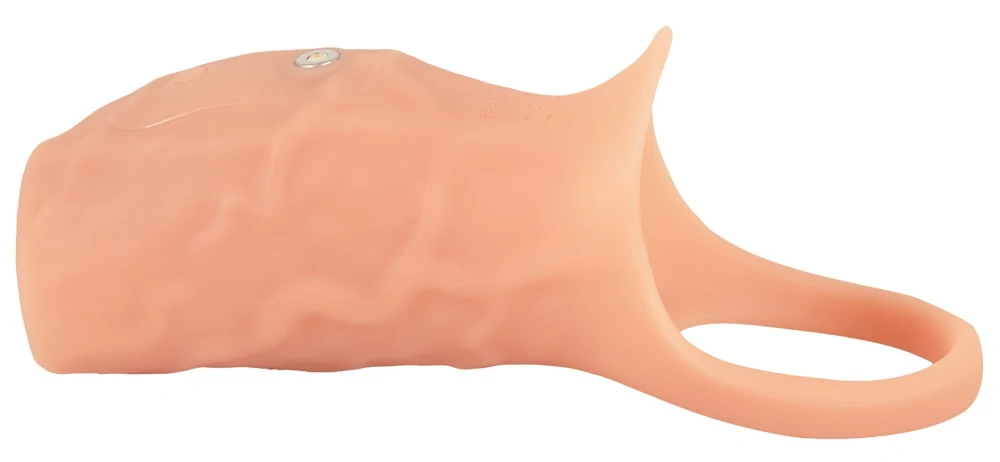 RealSleeve Open vibrerende penissleeve van siliconen