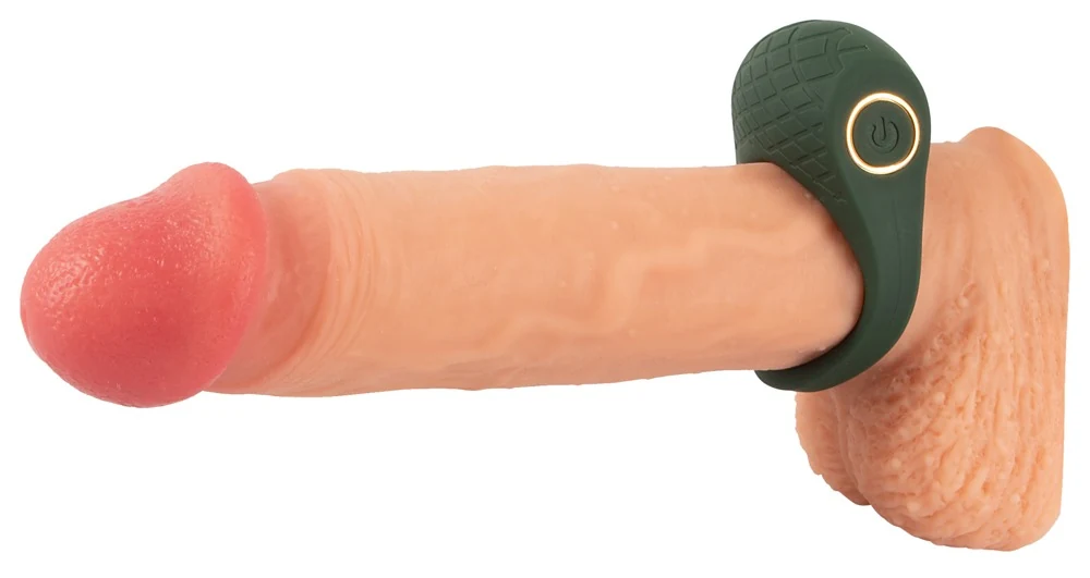 Emerald Love vibro cockring met stimulator