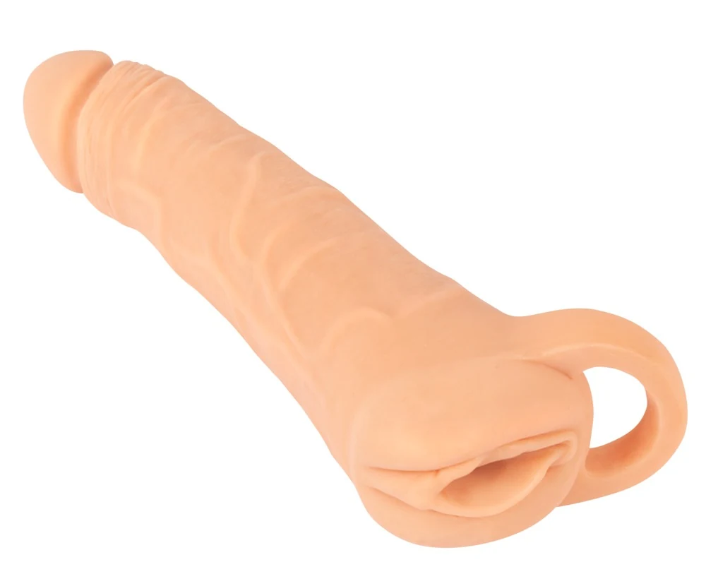 Nature Skin 2-in-1 Extension + Masturbator Large