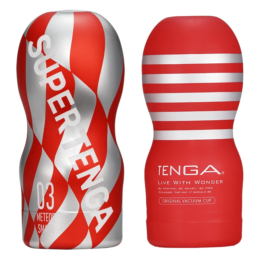 SUPER TENGA Meteor Smash wegwerp masturbator