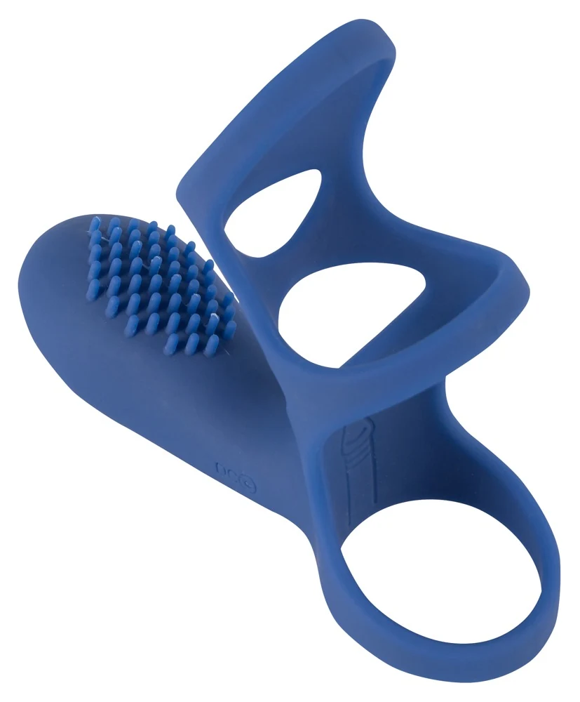 Penismanchet met vibrator en rasterstructuur