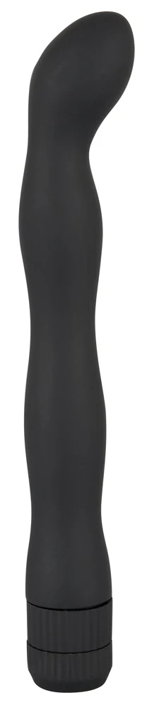 Gegolfde anaalvibrator met regelbare vibratie