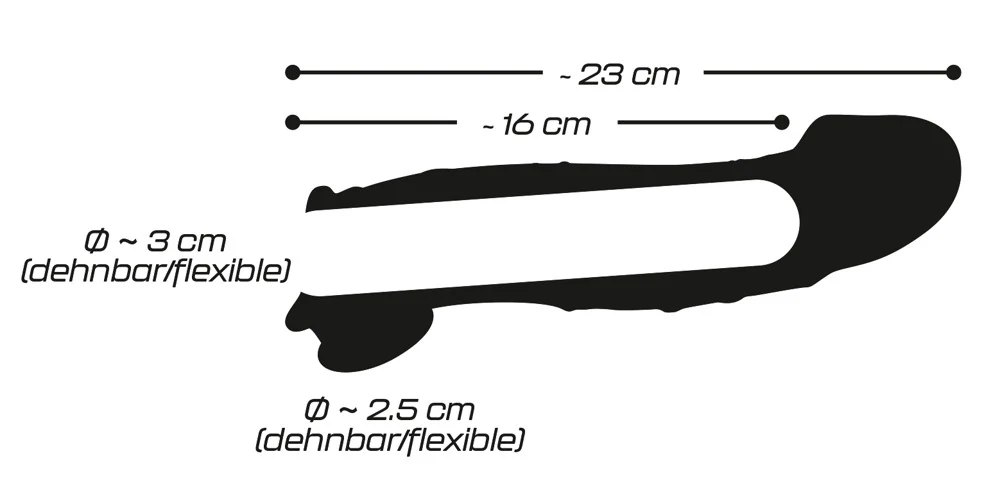 Transparante penishuls met verlengstuk en balring