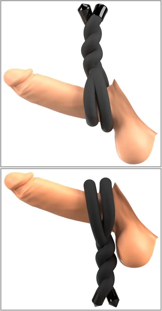Buigbare cock & ball ring