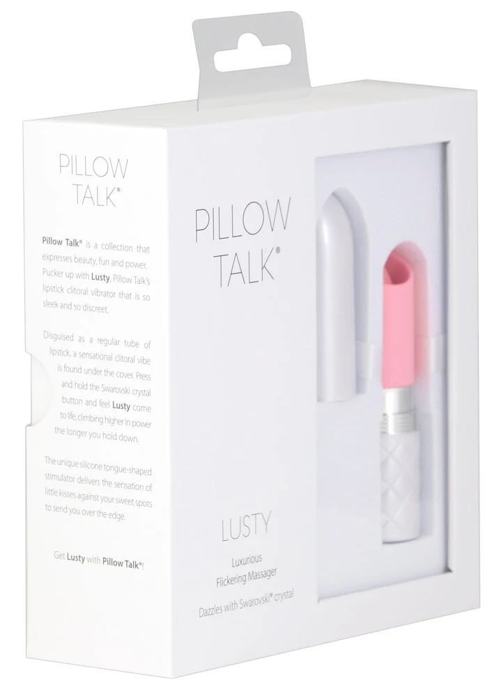 Pillow Talk Lusty minivibrator lipstick
