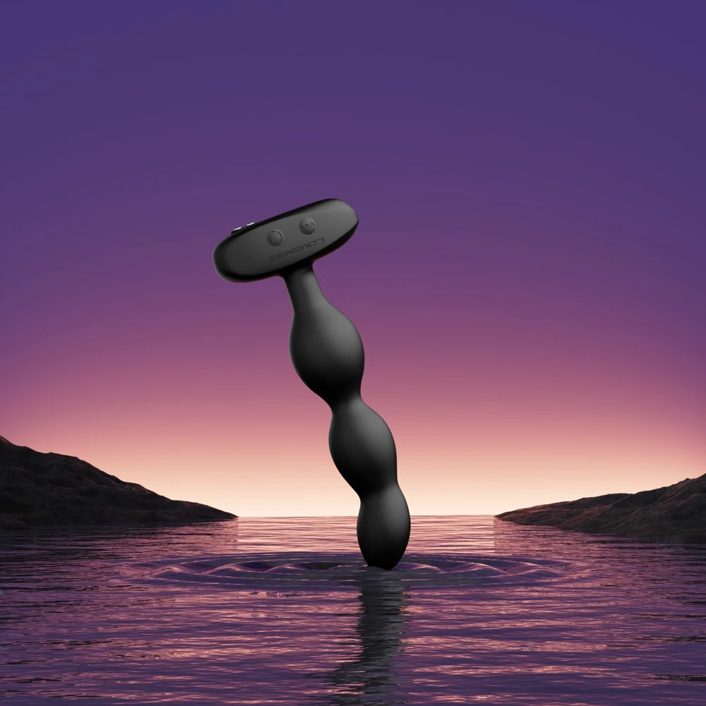 Lovense Ridge anaalvibrator met app en rotatie