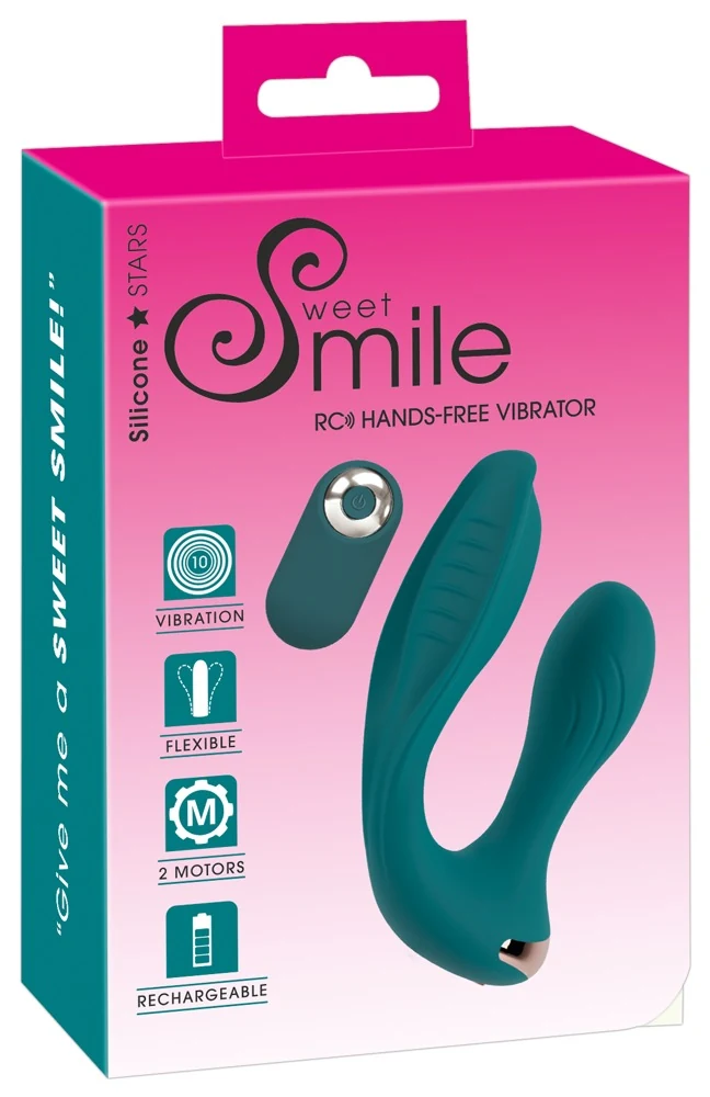 Sweet Smile dubbele vibrator met afstandsbediening