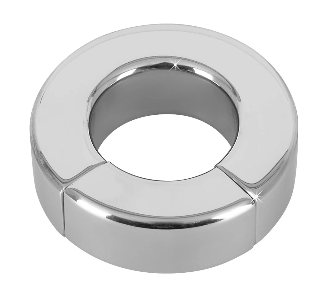 Magnetische penisring en testikelstretcher van staal