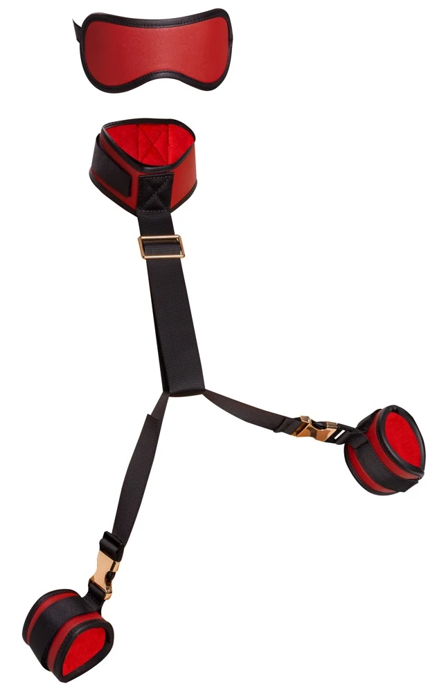 Bad Kitty Neck to Pols Bondage Set