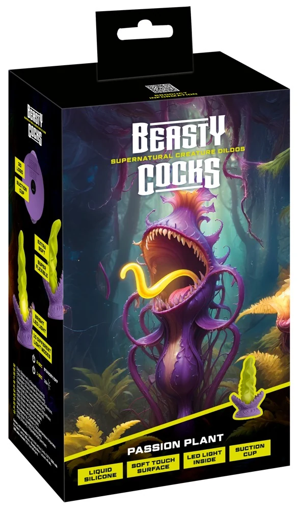 Beasty Cocks Passionate Plant dildo met LED