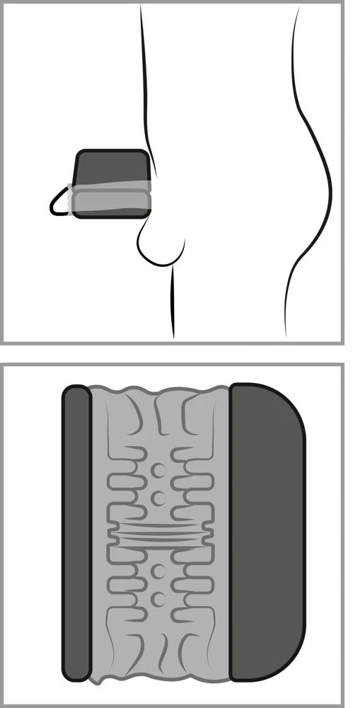 Rebel roterende masturbator