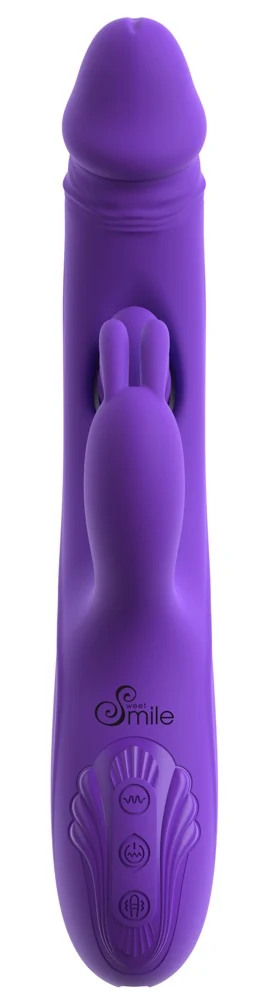 Sweet Smile rabbit vibrator met G-spot en anal tickler