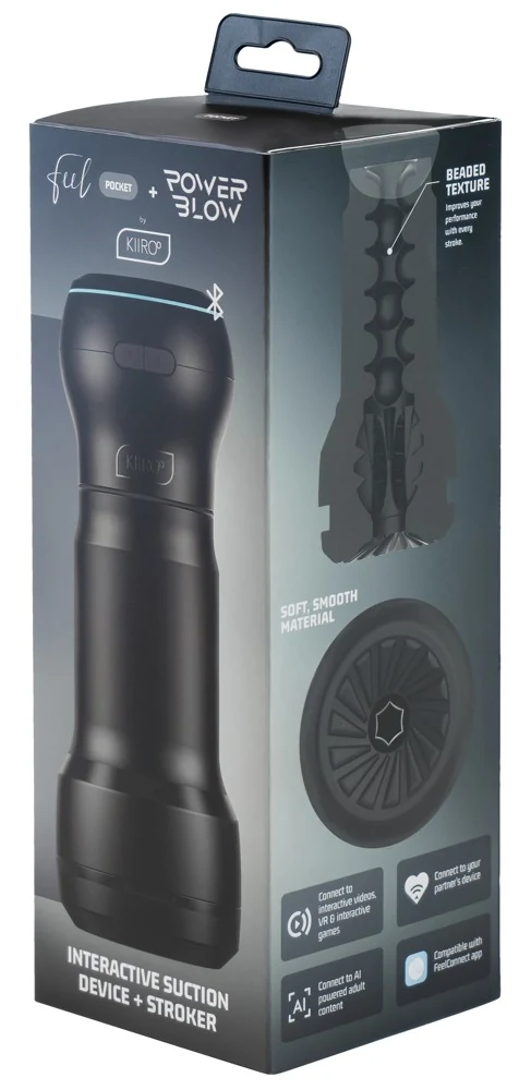 Kiiroo Feel Pocket Stroker met PowerBlow