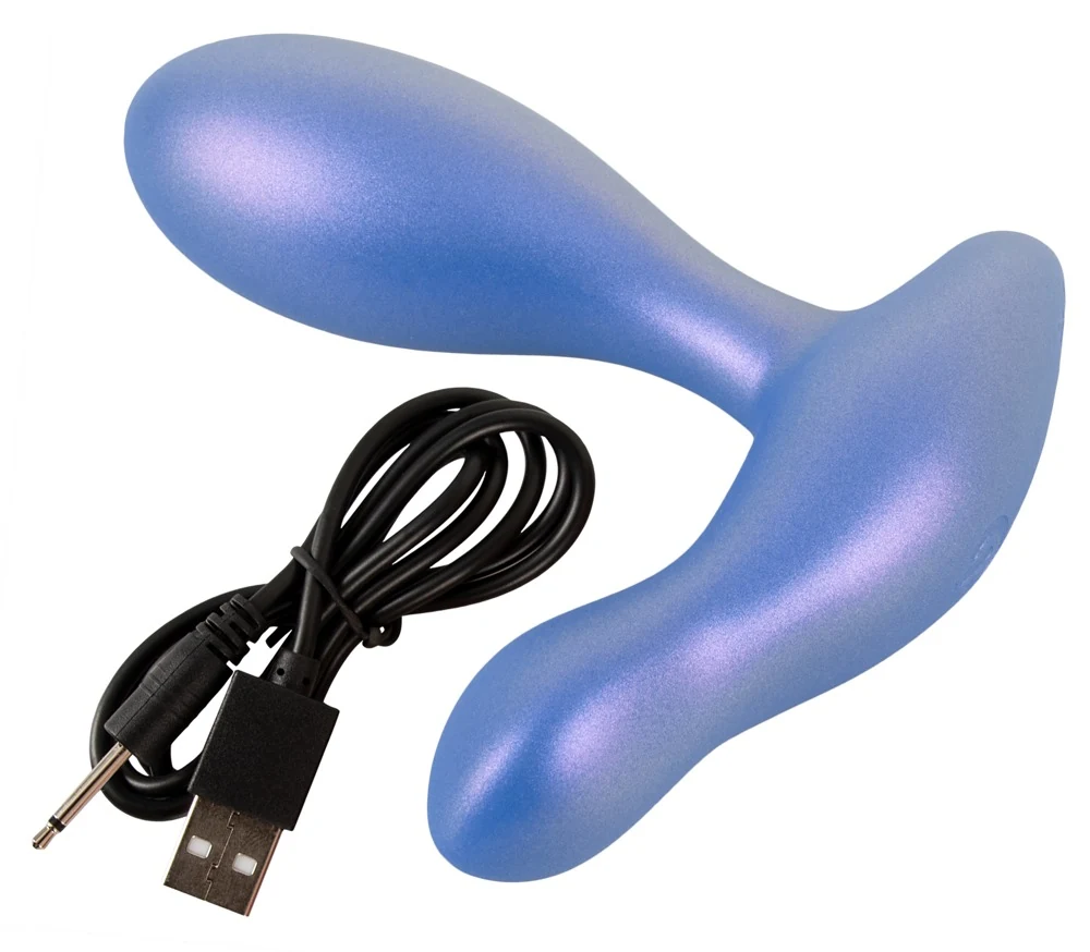 Sweet Smile flexibele anaal vibrator metallic silicone
