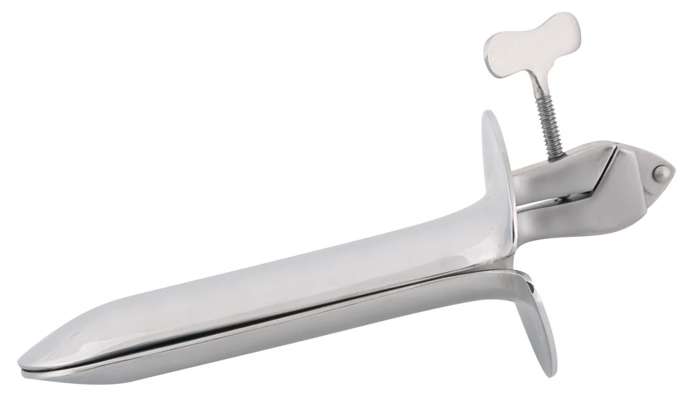 RVS speculum met stelschroef