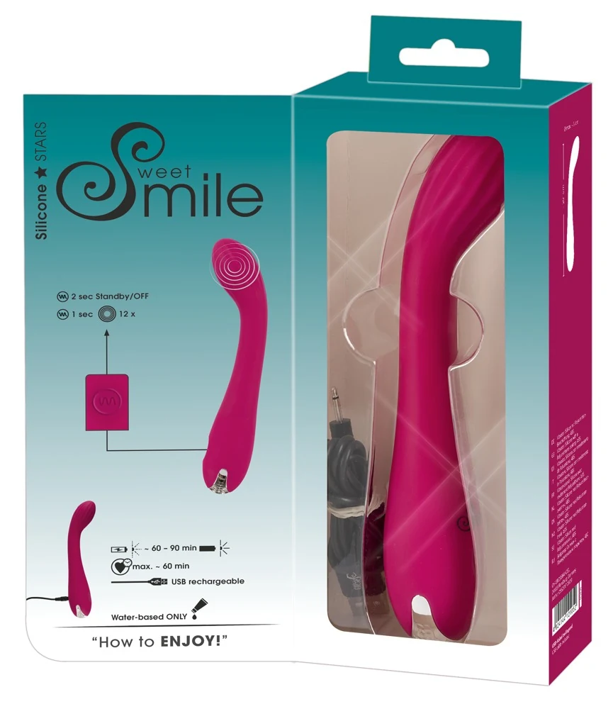 Sweet Smile G-spot vibrator oplaadbaar