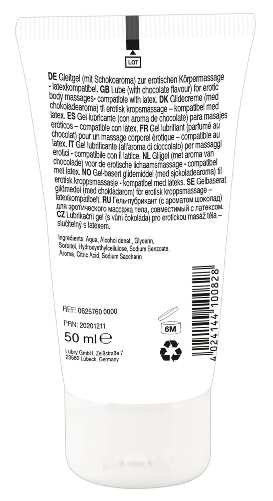Lick It! vegan gel op waterbasis chocolade 50 ml