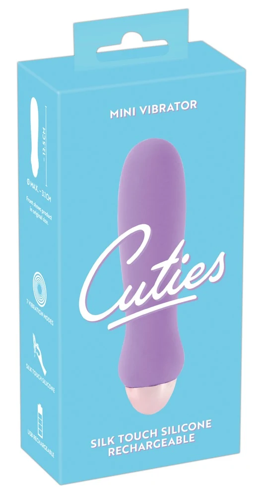 Paarse mini vibrator oplaadbaar
