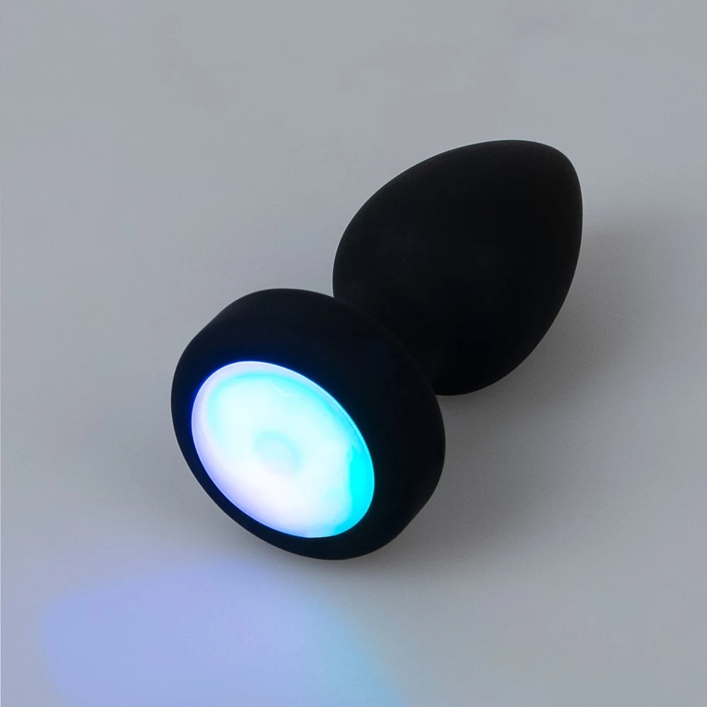 ANOS RC Flashing Butt Plug met Vibratie
