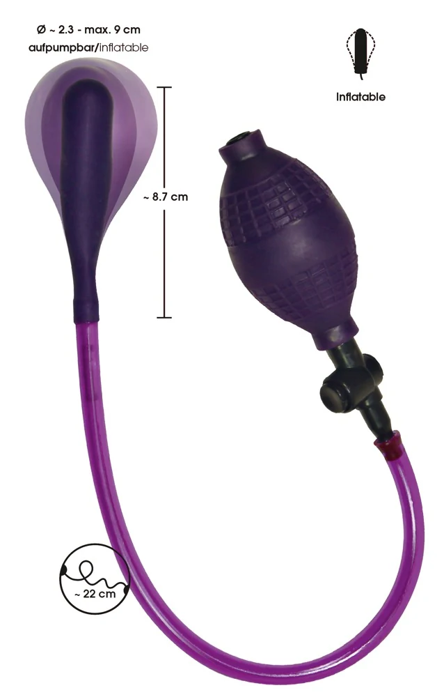 Bad Kitty anaal ballon met handpomp
