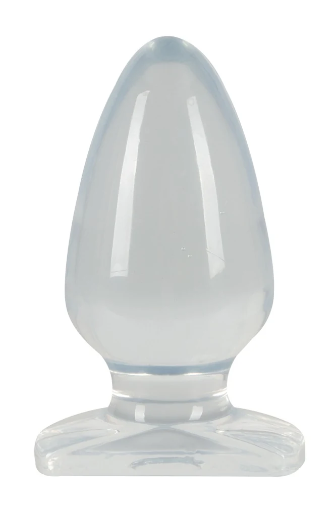 Crystal Clear Big Plug transparante anaalplug