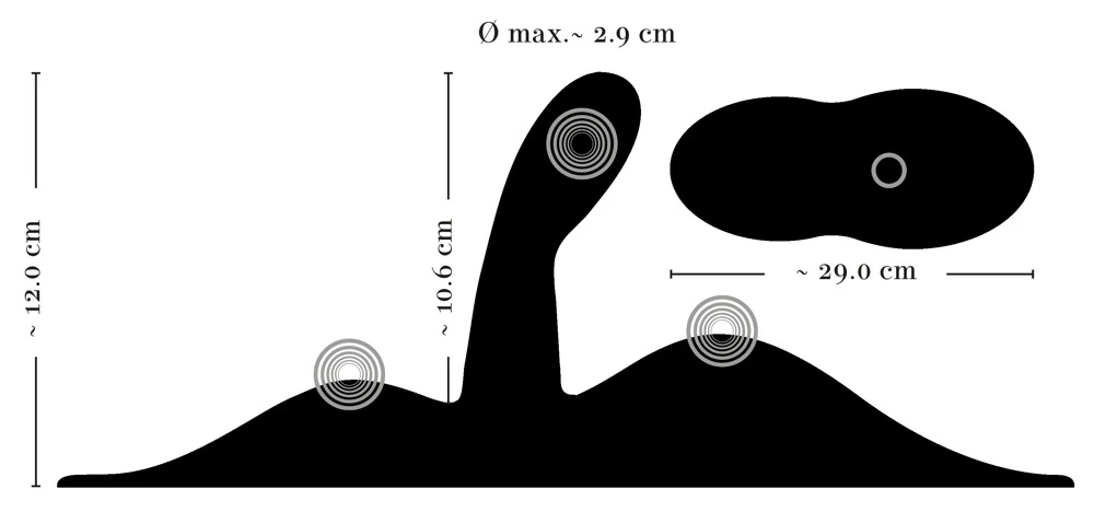 Vibepad 3 met G-spot vibrator