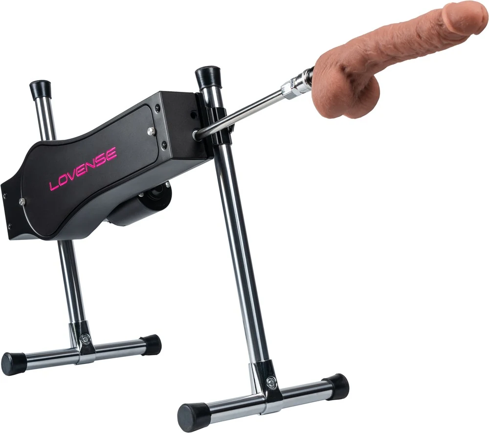 Lovense seksmachine met app en 2 dildo’s