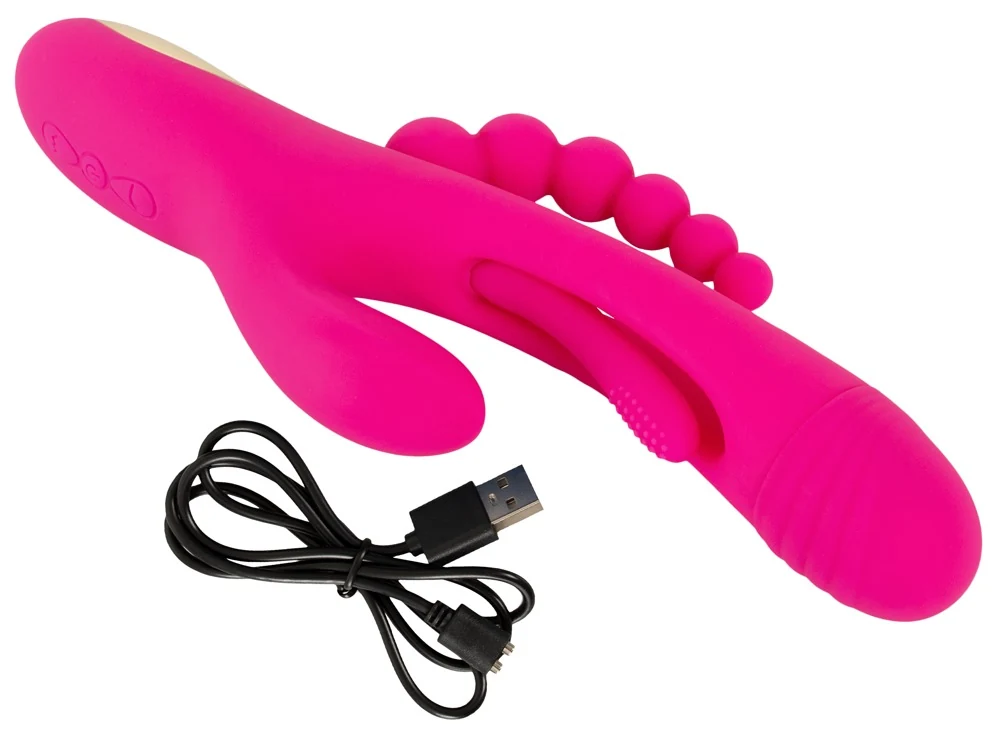 Sweet Smile Triple Vibe met Flicking Tongue