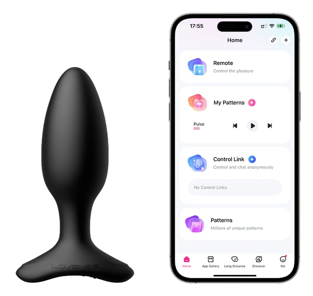 Lovense Hush 2 Buttplug M met App