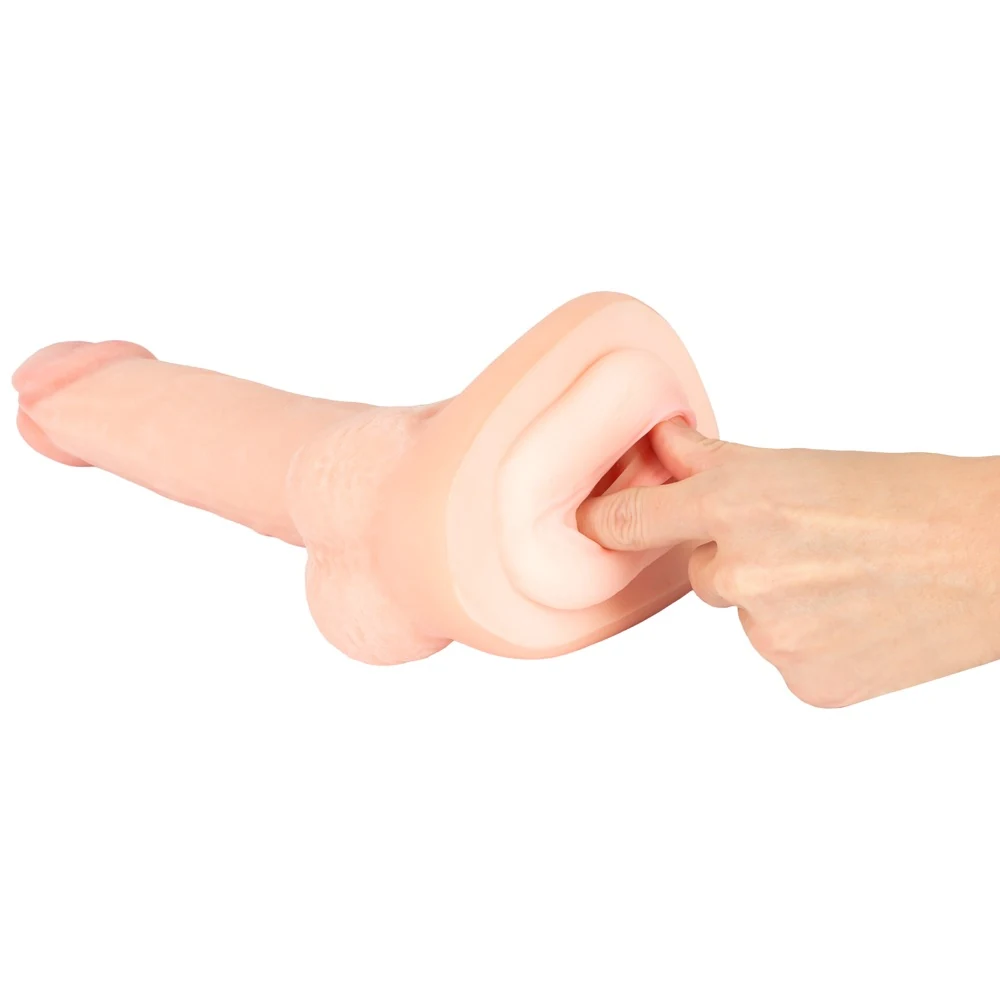 3-in-1 verlenging dildo en masturbator
