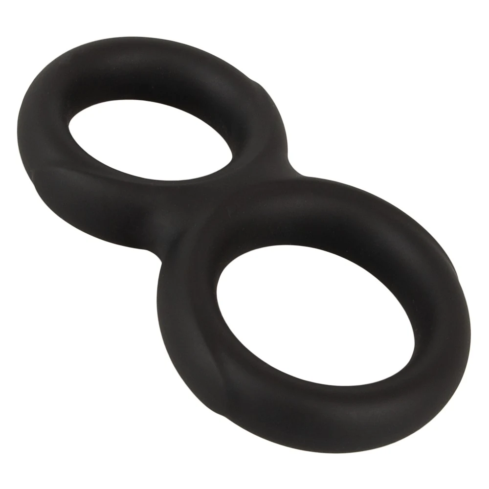 Erecto dubbele cockring van siliconen