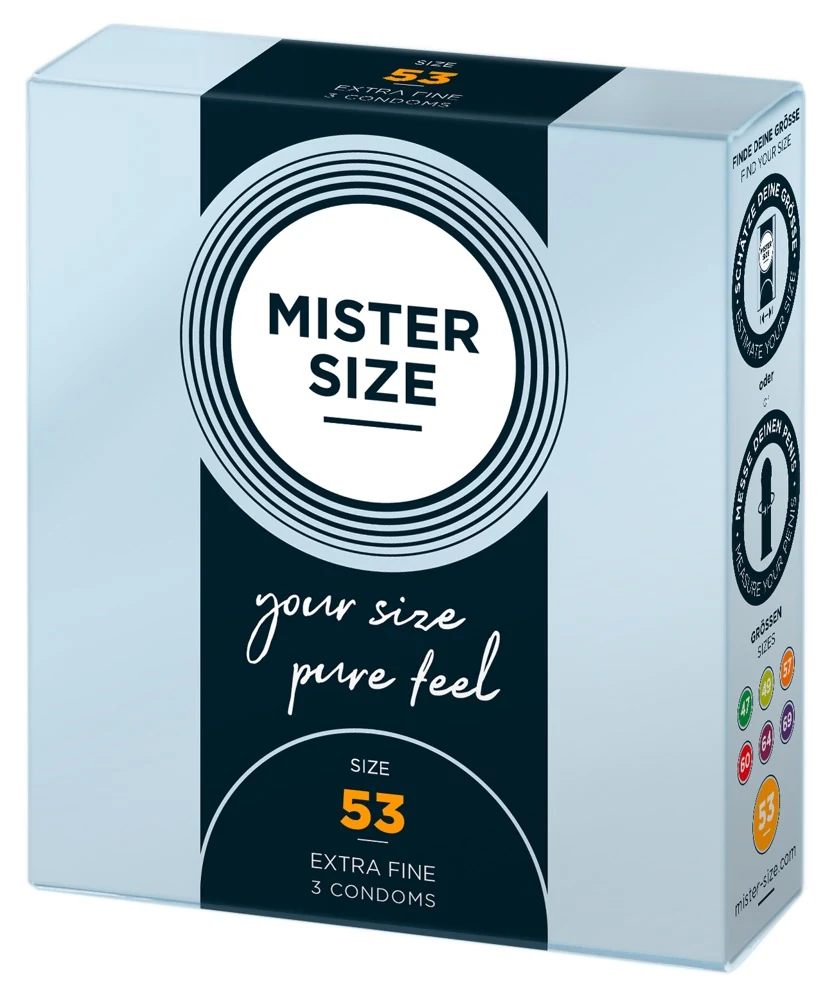 Mister Size condooms 53 mm
