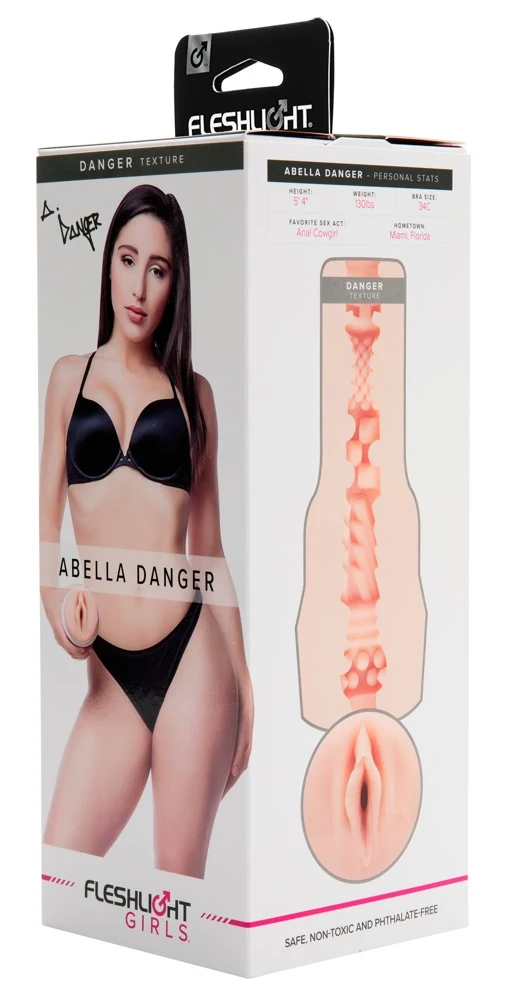 Abella Danger masturbator met vaginaopening