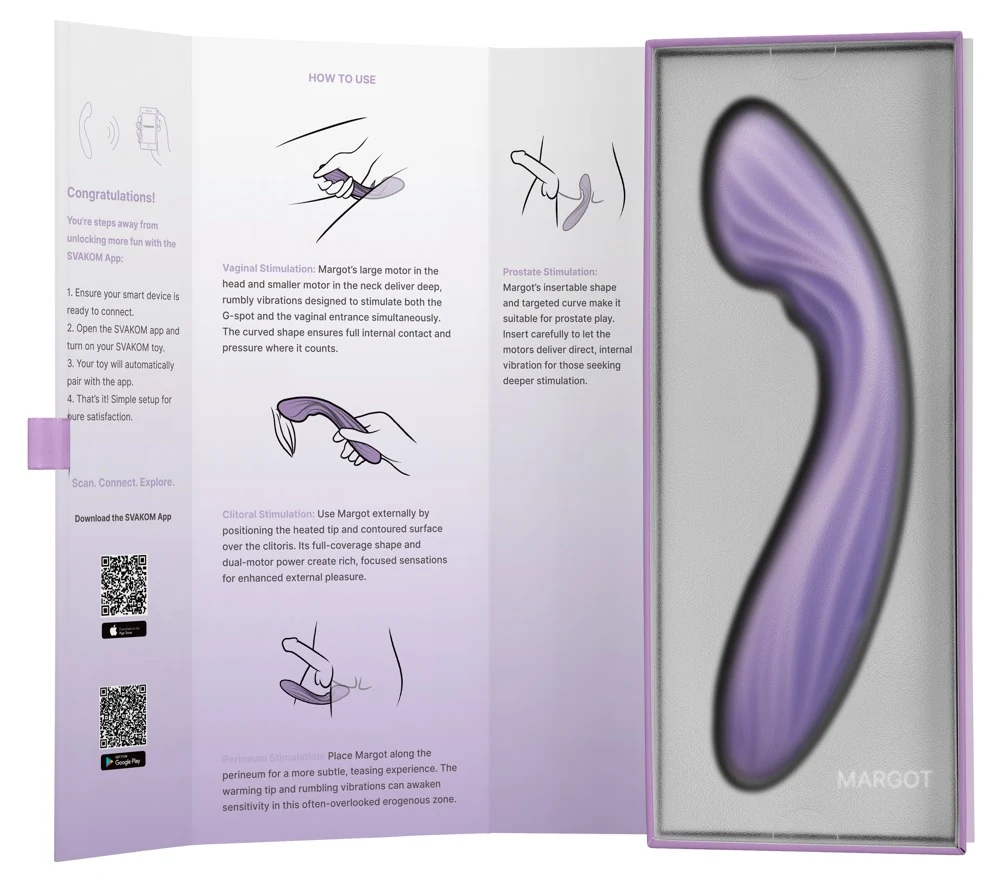 SVAKOM Margot app-gestuurde G-spot vibrator