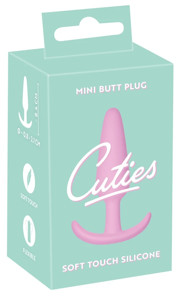 Cuties mini buttplug siliconen 2,1 cm