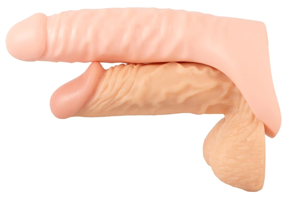 Double Fucker penisring met vibrerende dildo