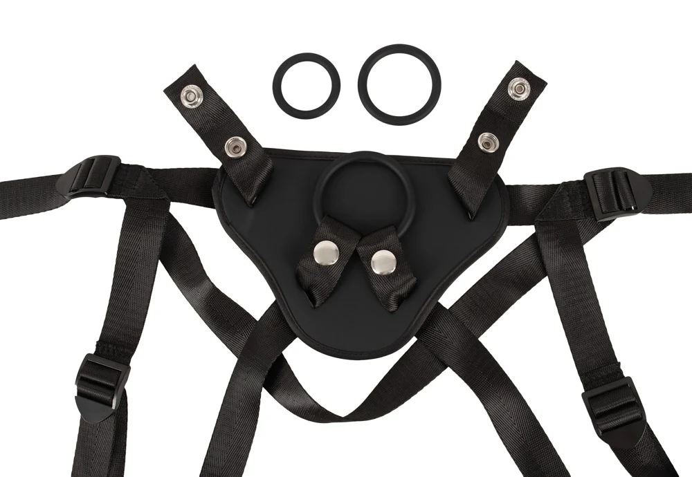 Vegan strap-on harnas in lederlook