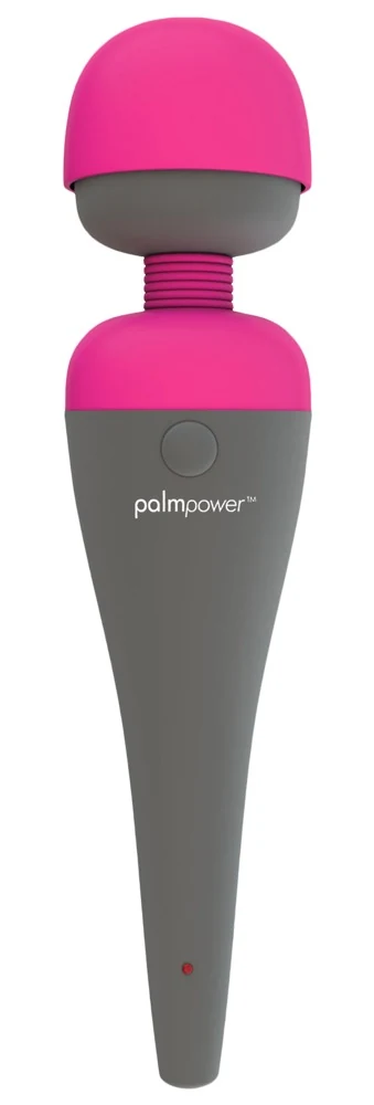 Palmpower massager met flexibele siliconen kop