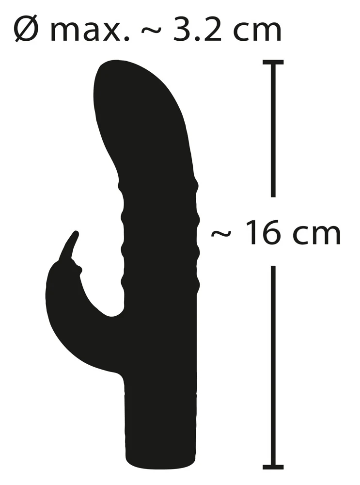 Rabbit vibe vibrator oplaadbaar waterdicht