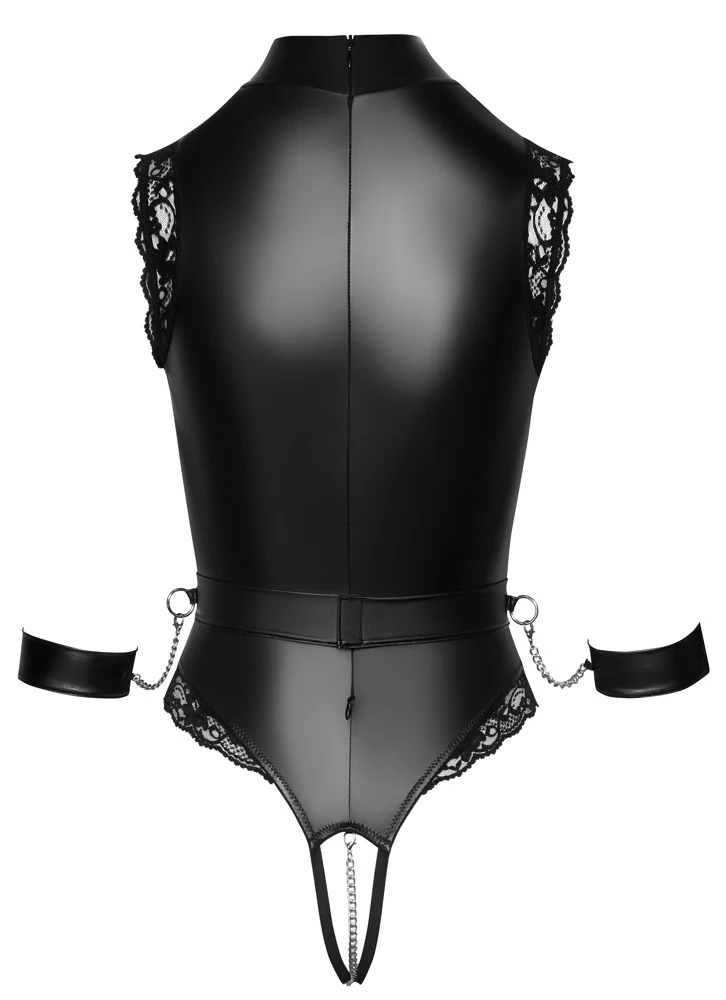 Cottelli Bondage kruisloze body met boeien