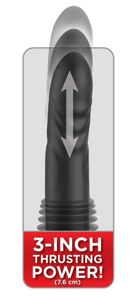 Ultimate Silicone Thruster met vibrerend eitje