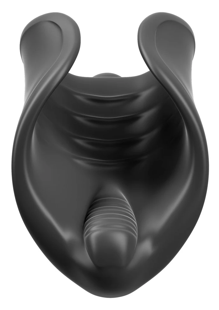 Zwarte vibrerende masturbator sleeve