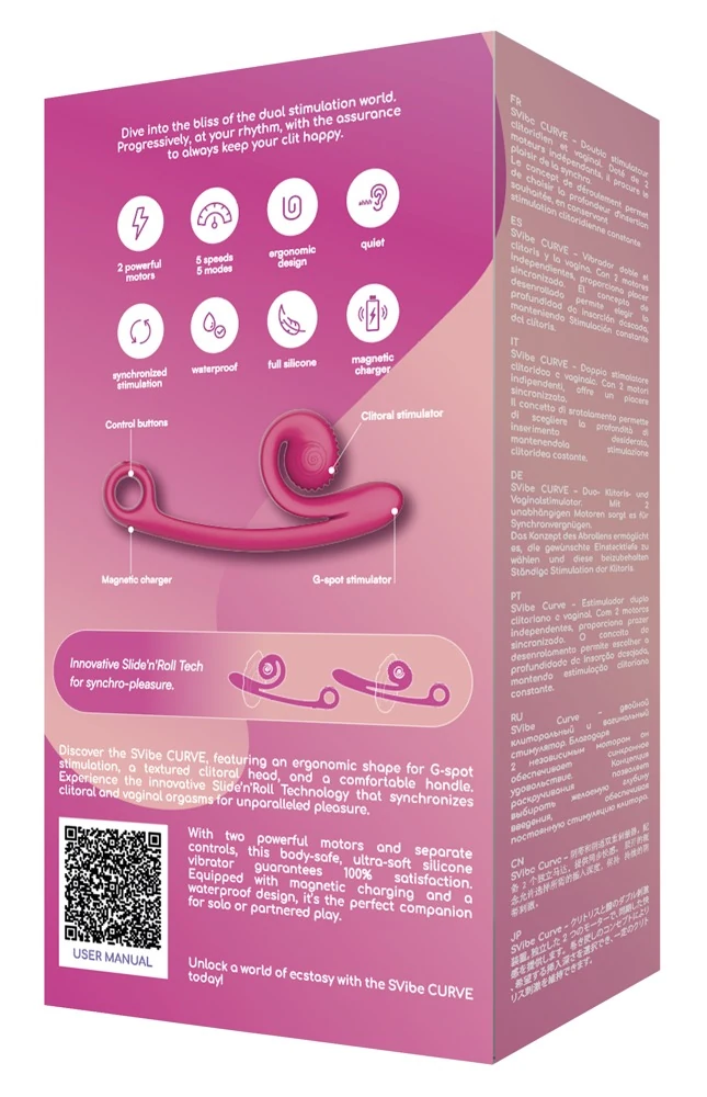 SVibe Curve duo vibrator