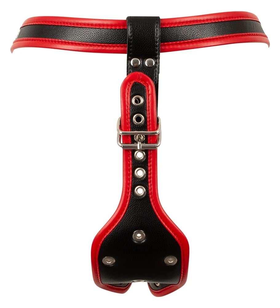 Bad Kitty strap-on string met 3 siliconen dildo's