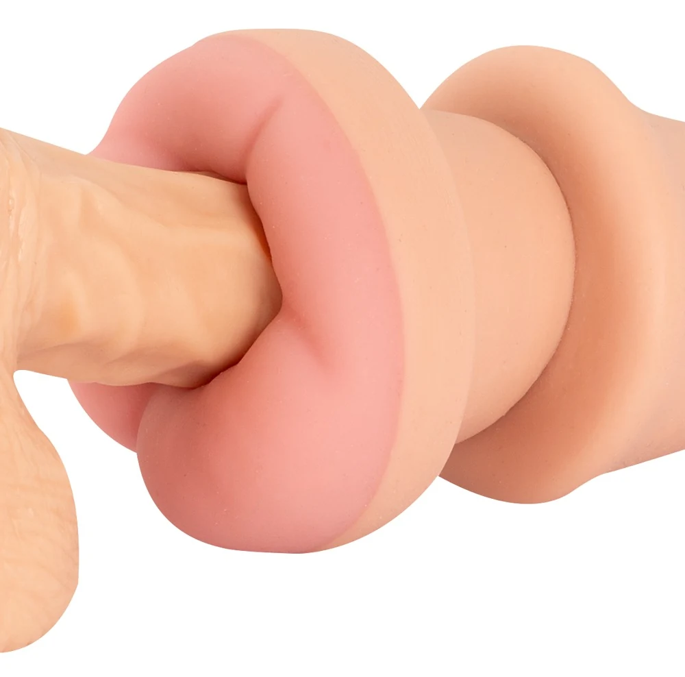 Nature Skin 2-in-1 butt plug & penis sleeve