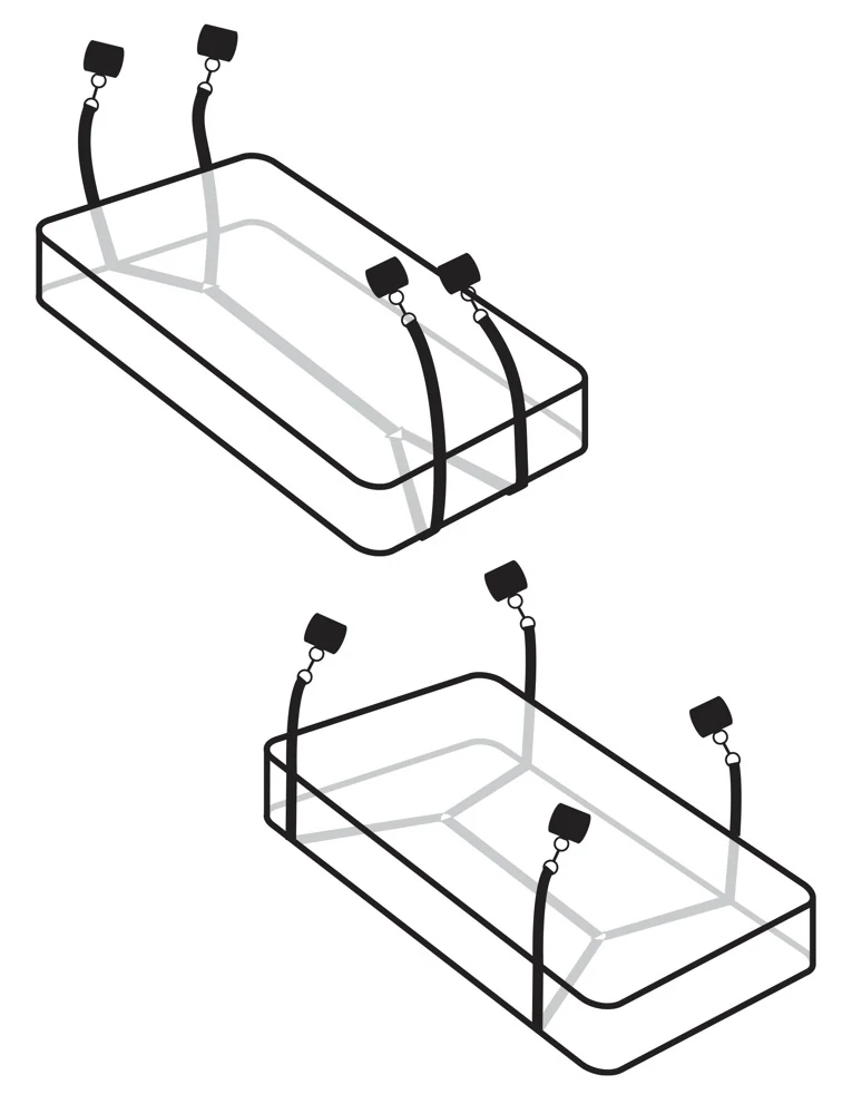 Bed bondage kit