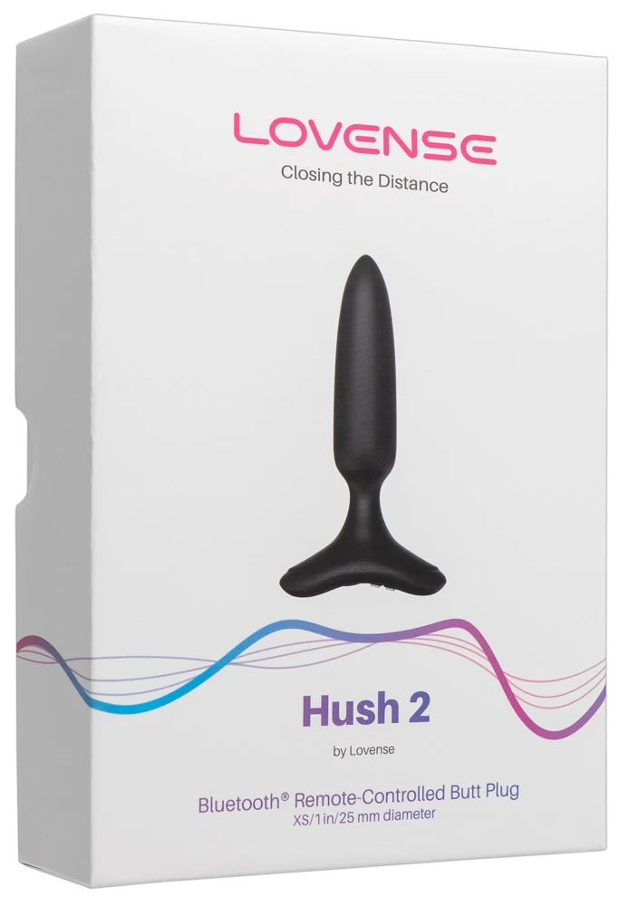 Lovense Hush 2 Buttplug S met App