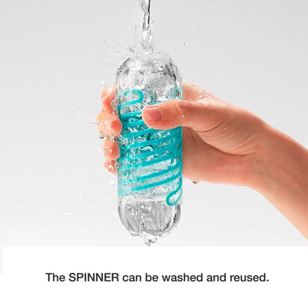 TENGA transparante masturbator spinner