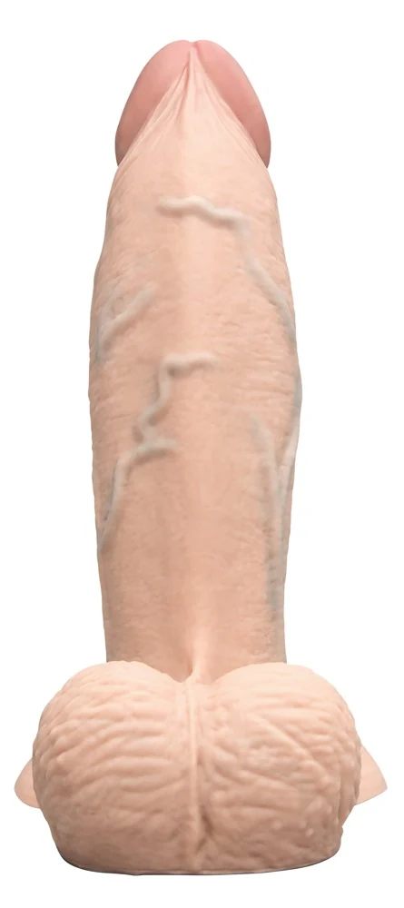 b-vibe natuurlijke dildo 7 inch girthy siliconen