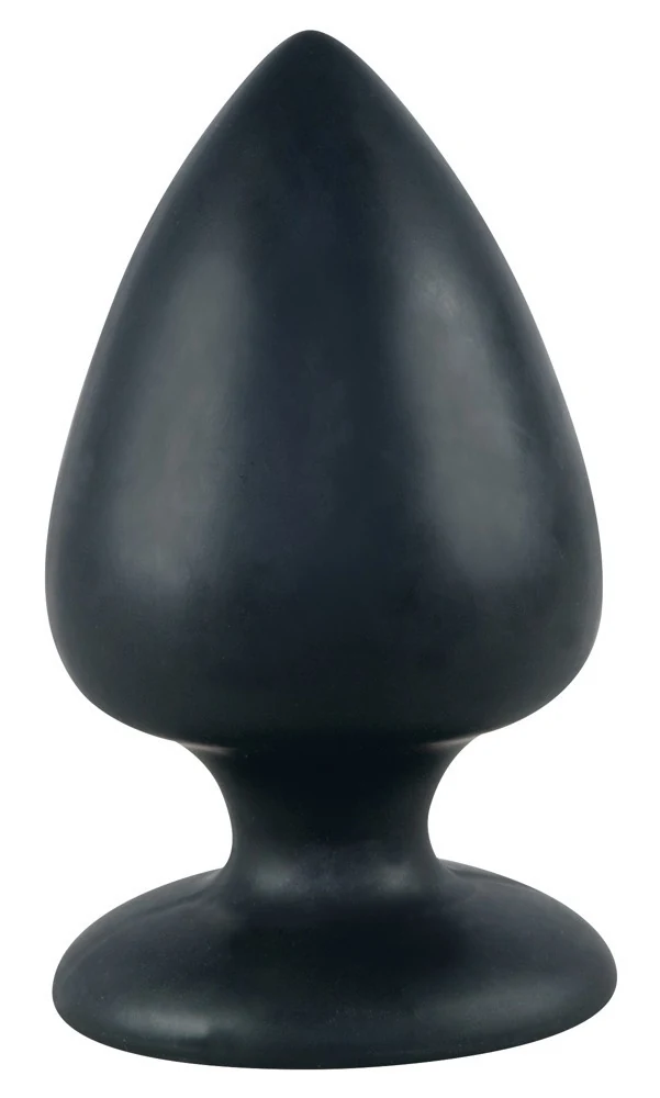 Black Velvets Butt Plug Extra zwart siliconen